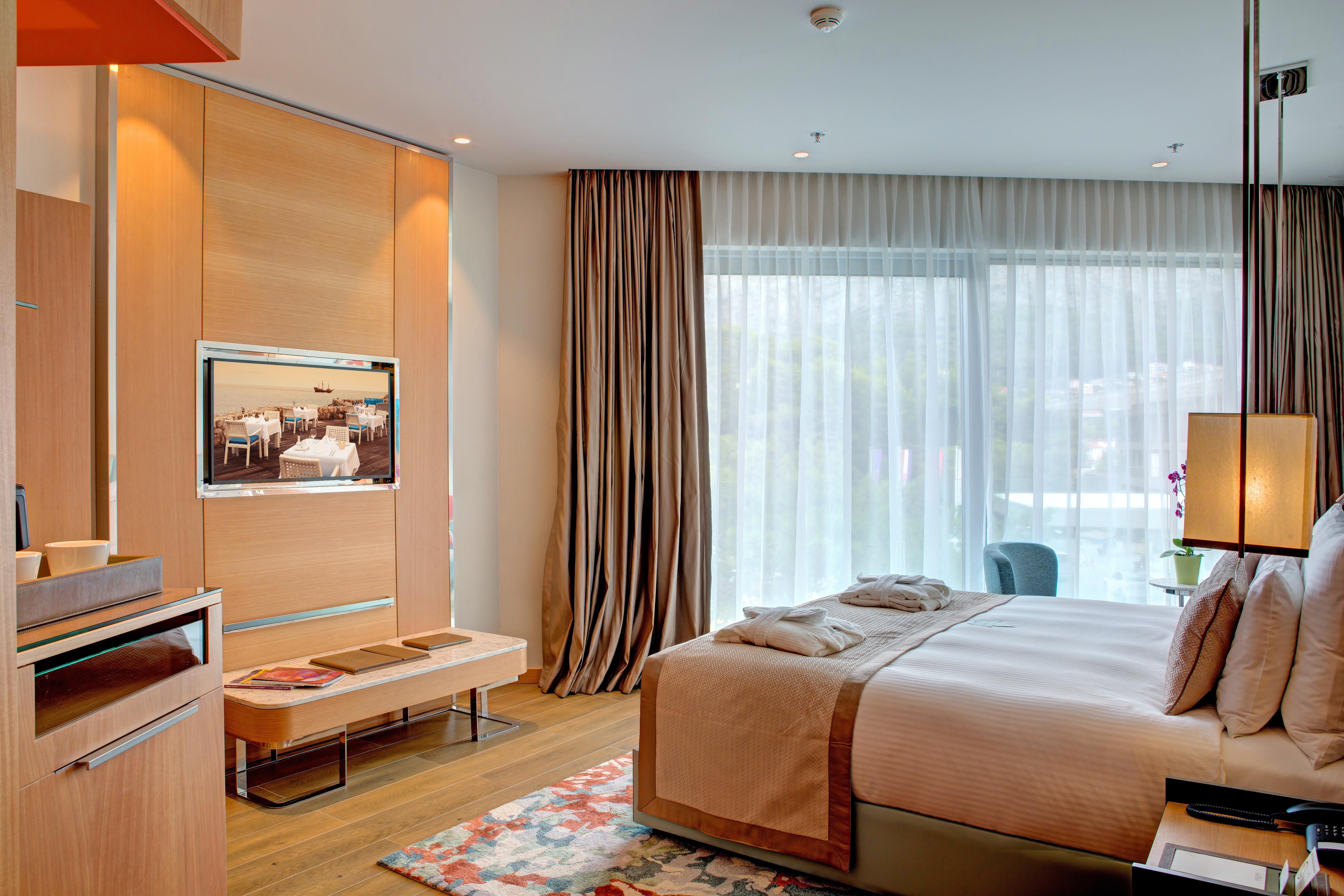 Rixos Premium Dubrovnik Hotel Bagian luar foto A room at the hotel