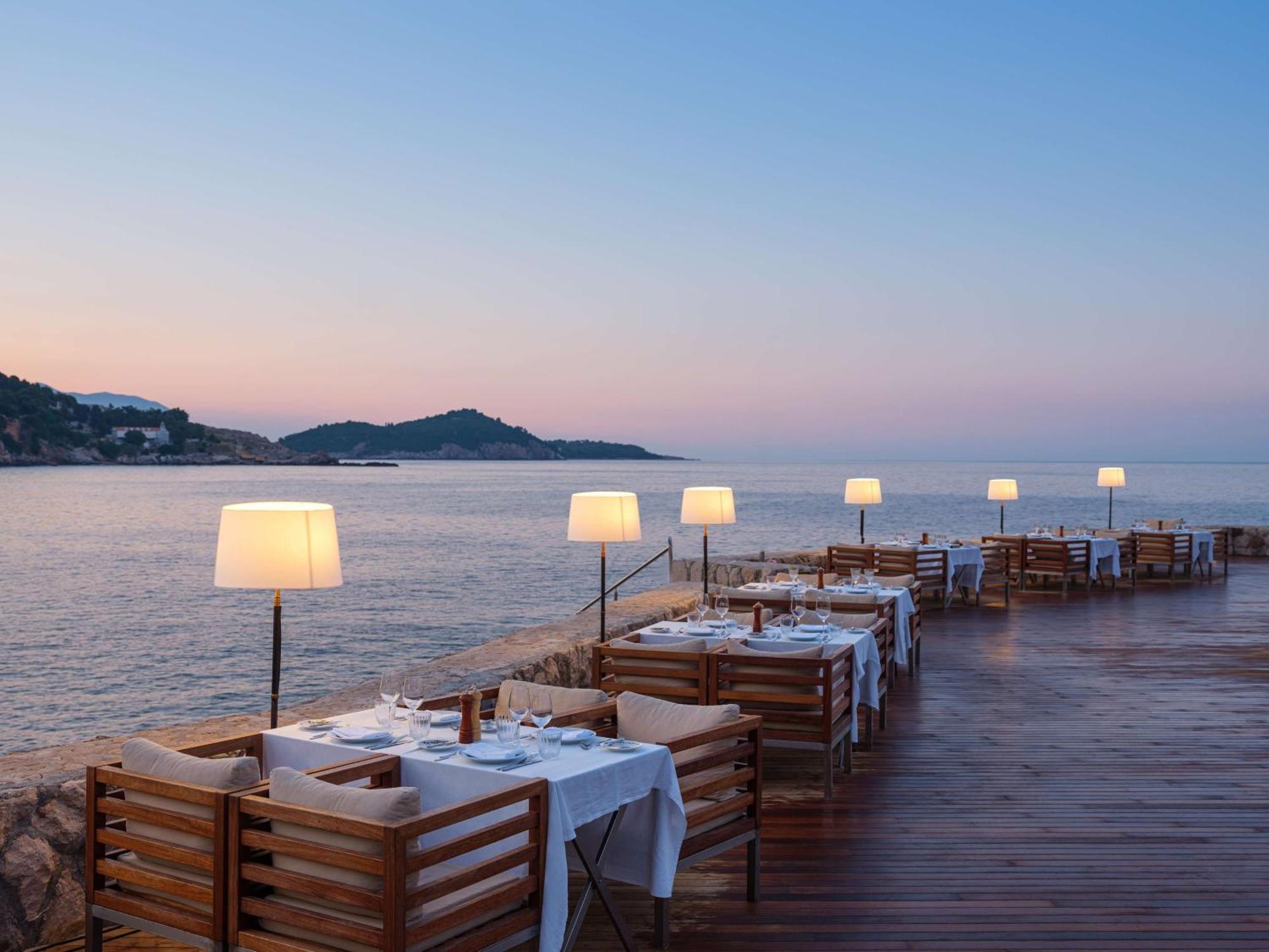 Rixos Premium Dubrovnik Hotel Bagian luar foto The restaurant at the Mandarin Oriental, S. Stefano
