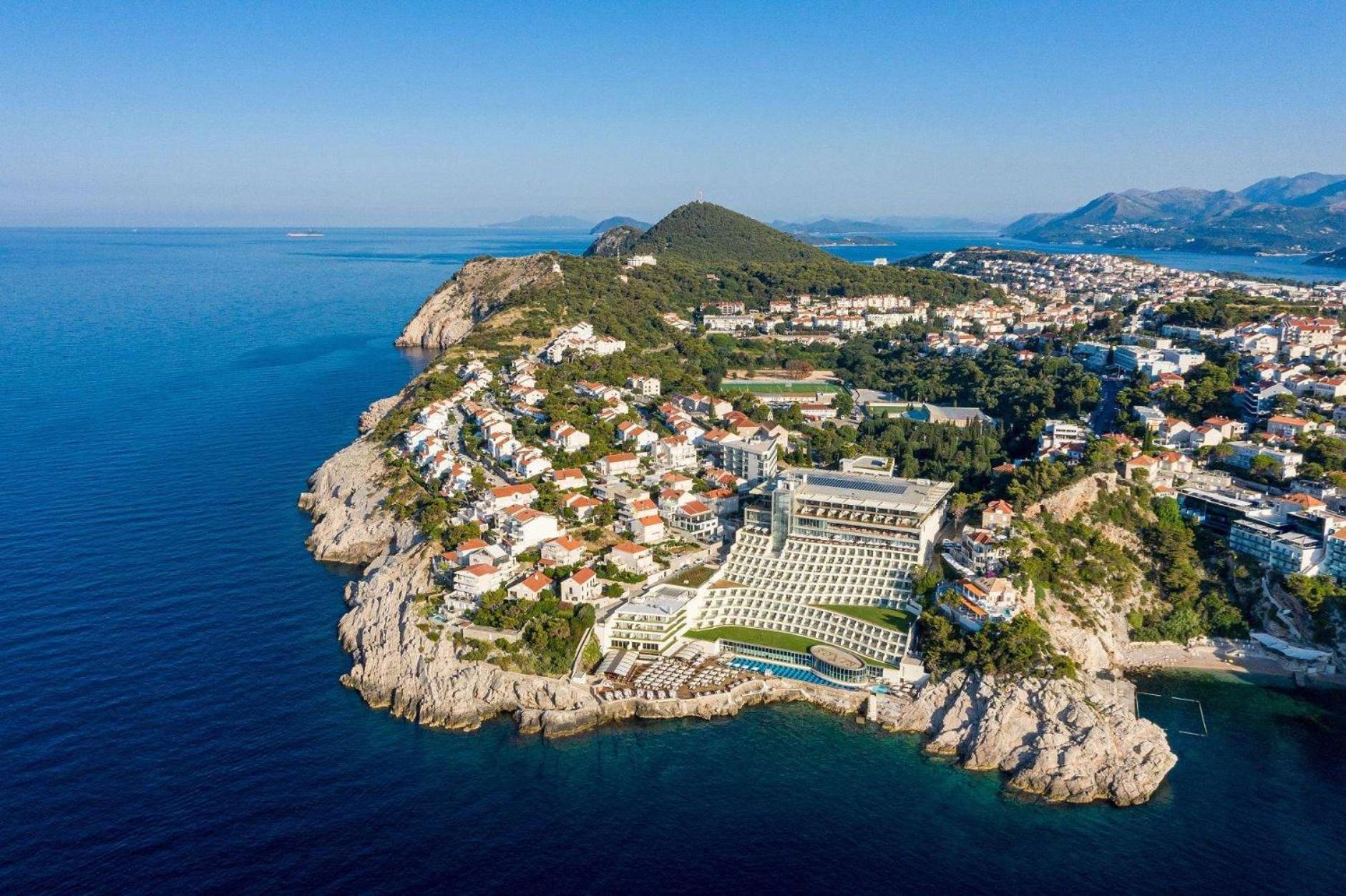 Rixos Premium Dubrovnik Hotel Bagian luar foto Aerial view of the peninsula